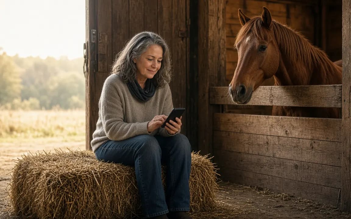 Tell us about your horse, and we'll find what's near you